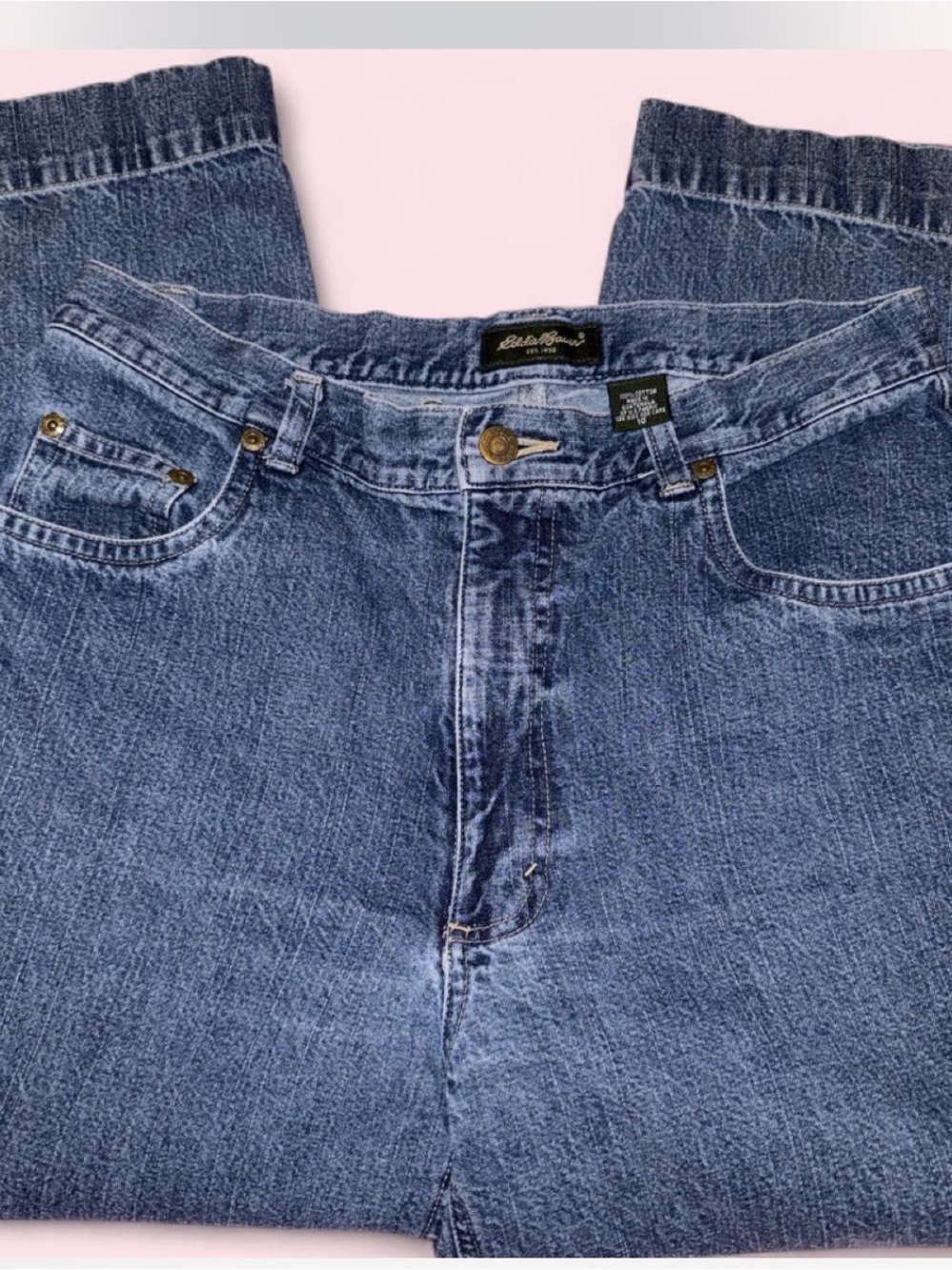 vintage Eddie Bauer women's "mom" jeans